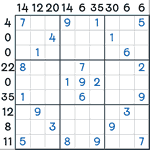Sandwich Sudoku #130