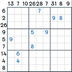 Sandwich Sudoku #133