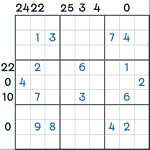 Sandwich Sudoku #138
