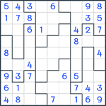 Jigsaw Sudoku #242