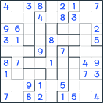 Jigsaw Sudoku #243