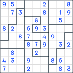 Jigsaw Sudoku #244