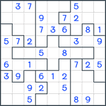 Jigsaw Sudoku #245