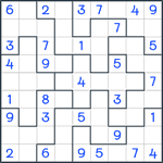 Jigsaw Sudoku #249