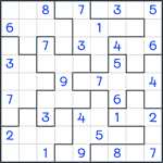 Jigsaw Sudoku #253