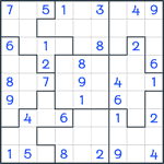 Jigsaw Sudoku #255