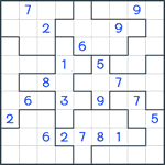 Jigsaw Sudoku #258