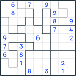 Jigsaw Sudoku #259