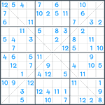 Sudoku X #243