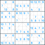Sudoku X #244