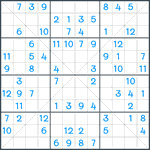 Sudoku X #245