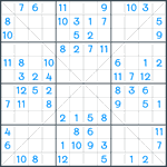 Sudoku X #247