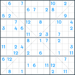 Sudoku X #254
