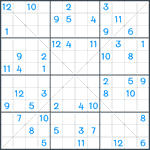 Sudoku X #256
